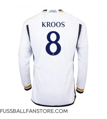 Real Madrid Toni Kroos #8 Replik Heimtrikot 2023-24 Langarm